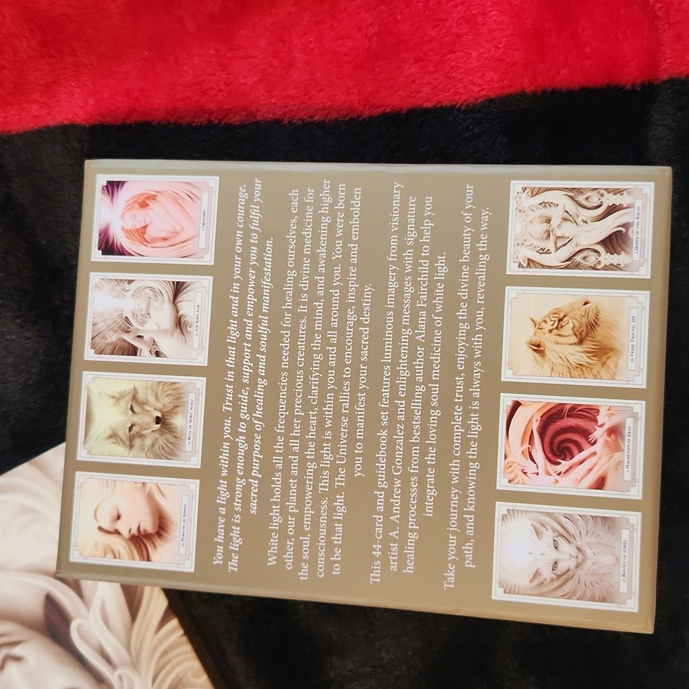 LIKE NEW! White Light Oracle Deck - Picture 2 of 11